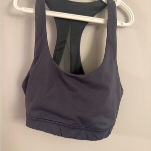 Lululemon Free To Be Elevated Long Line Sports Bra Gray Size 6